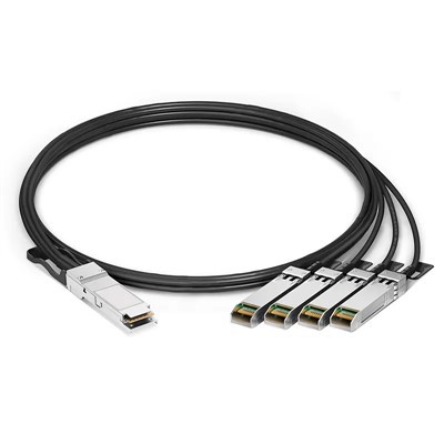 Calitate superioară compatibilă 1 0 0G qsfp28 la 4 x 25g SFP28 Pasiv Direct Atașat Cablu de întrerupere a cuprului 0,5m -5 M
